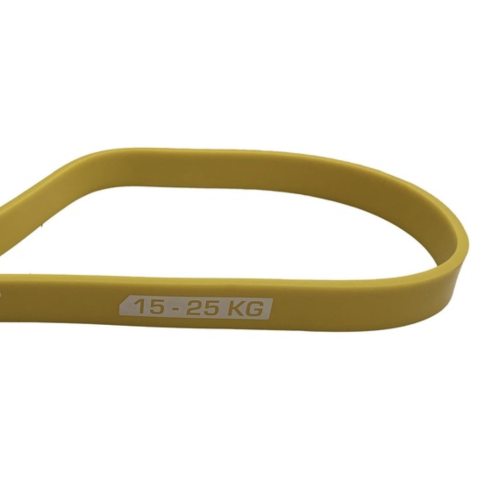 Резинка для фитнеса  York 15-25 кг желтый #Y-80502 - фото №4